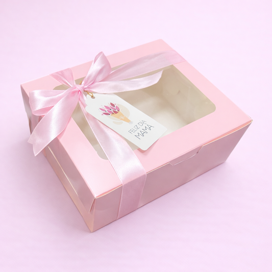 Caja 22x17x8.5cm Rosa - COD CUP6 641328