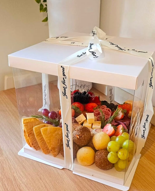 CAJA 26x26x24cm TRANSPARENTE