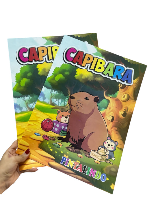 Capibara Libro Grande - Pintalindo