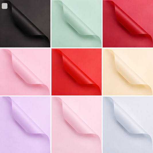 PAPEL COREANO LISO 57X57CM (PAQ X 20 UND) - PC1