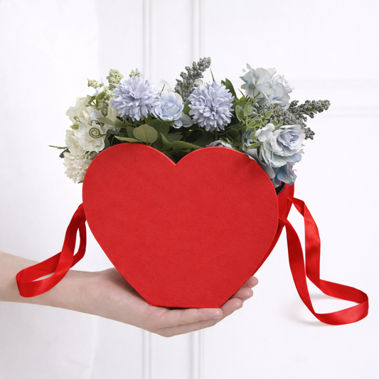 CAJA EN FORMA DE CORAZÓN ROJO 27x22.5x12cm - CNPR0.2