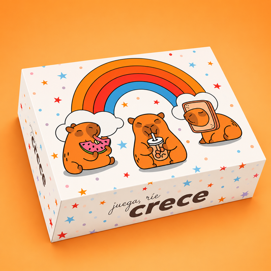 Caja Mágica Niños Capibara - 23x17x7cm