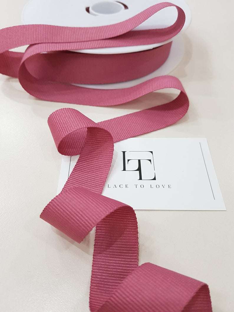 Cinta gross 15mm x 20 metros - rosa fuerte - ideal madres