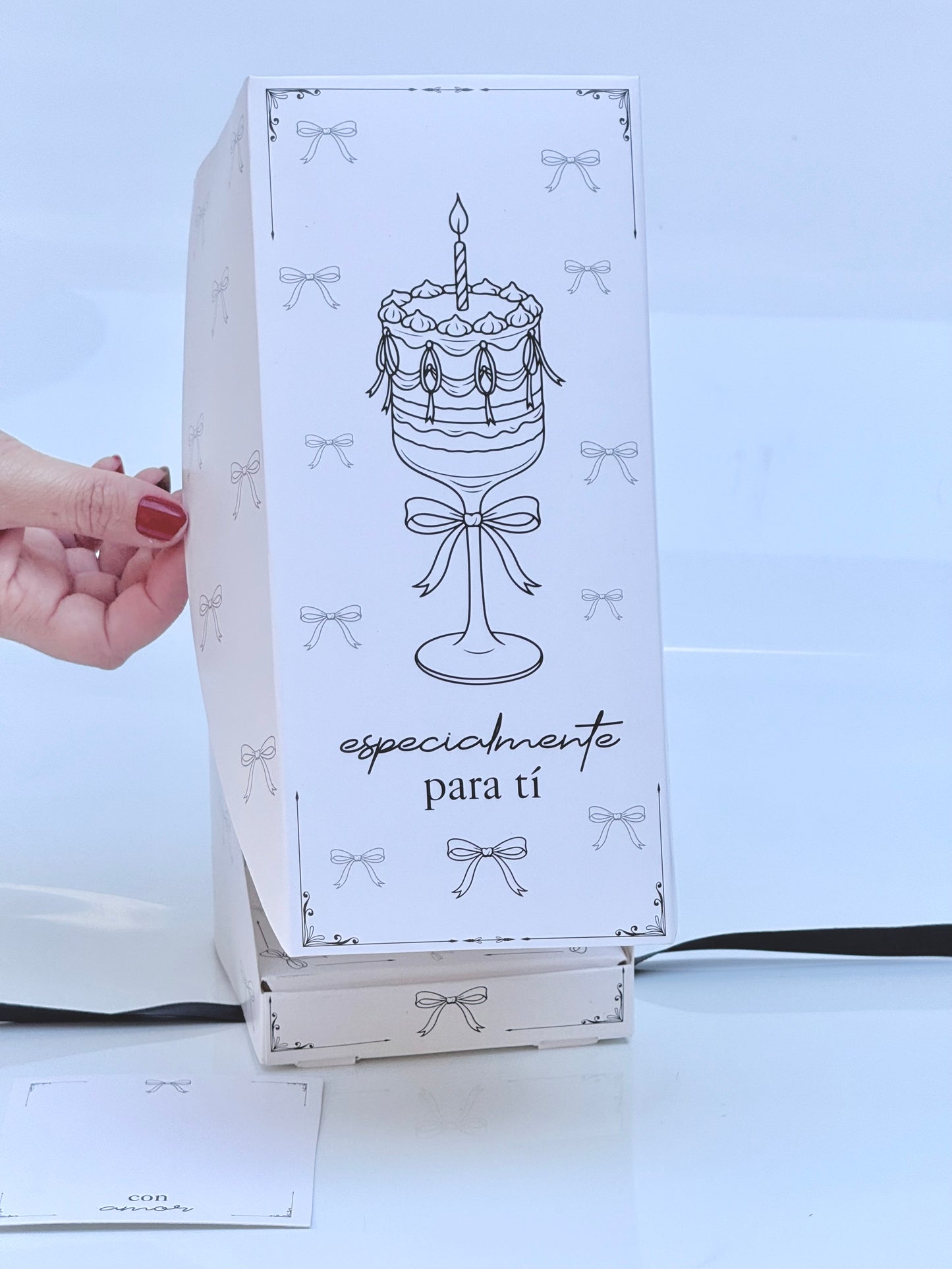 Caja 11,5x11,5x26cm - para copa - COD641764