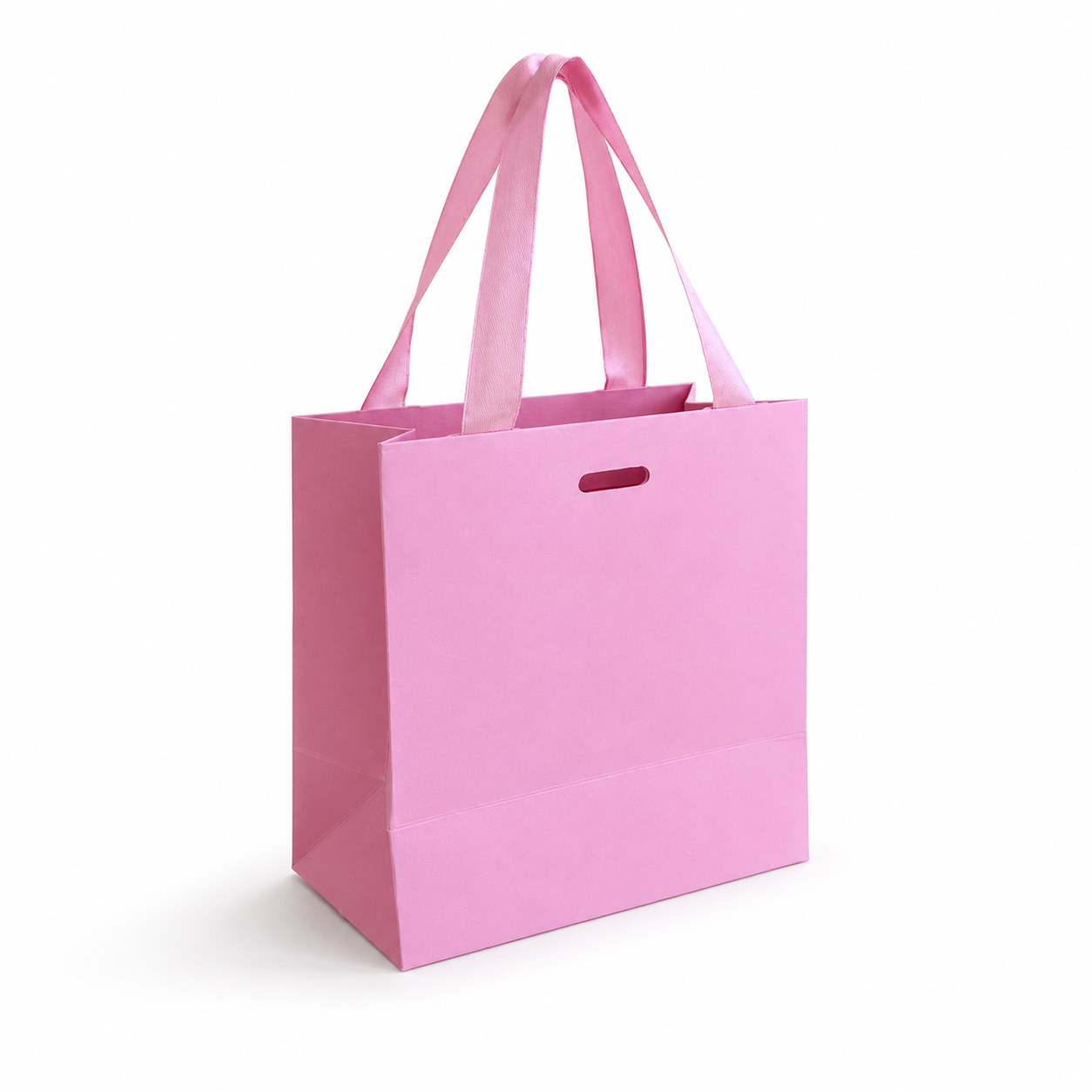 Bolsa Mini 14.5x8x14.5cm Rosa con Manija Cinta