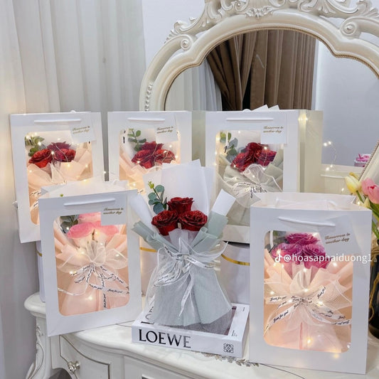 Bolsa Blanca c/ Visor 20x16x30cm - COD 641918