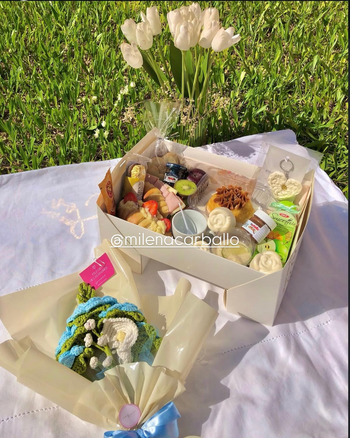 Caja 32x24x8cm Kit Mesa Blanco