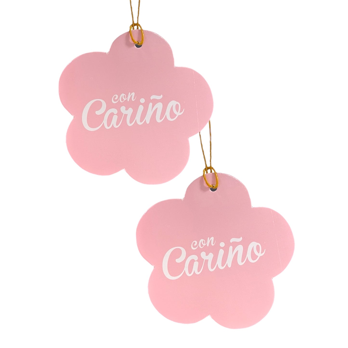 Tags “con cariño” Rosa - contiene 10 unidades - Ideal Madres - COD 641394