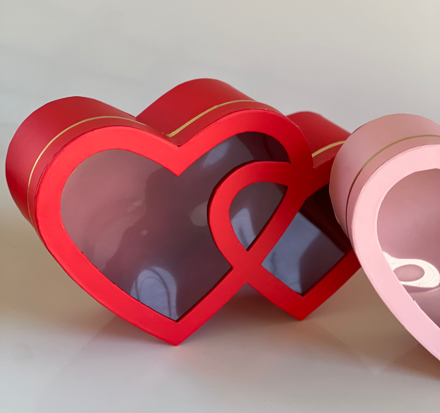 Caja Premium Doble Corazón - M (38x24.7x11.5cm)
