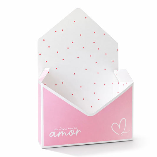 CAJA SOBRE AMOR ROSA 20X7X29CM - SV.5P