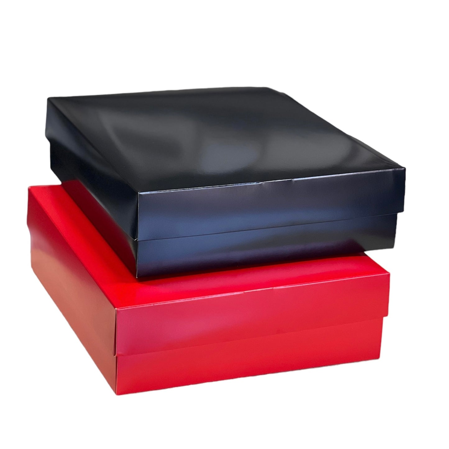 Caja Multiuso Doble Pared - 34x29x9cm (Rojo/Negro)