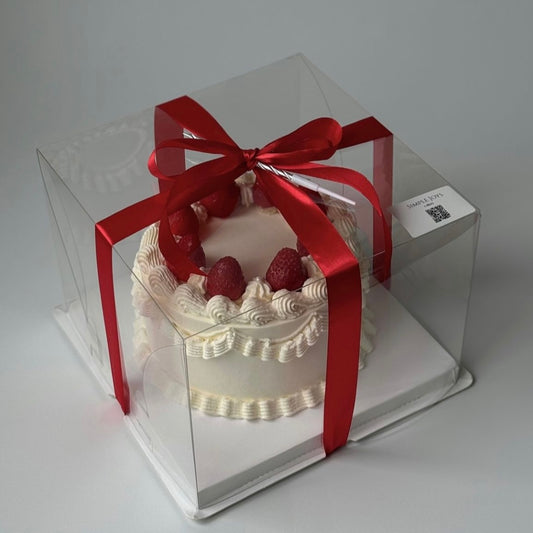 CUADRADA 26X26X18CM TAPA TRANSPARENTE - COD 642316