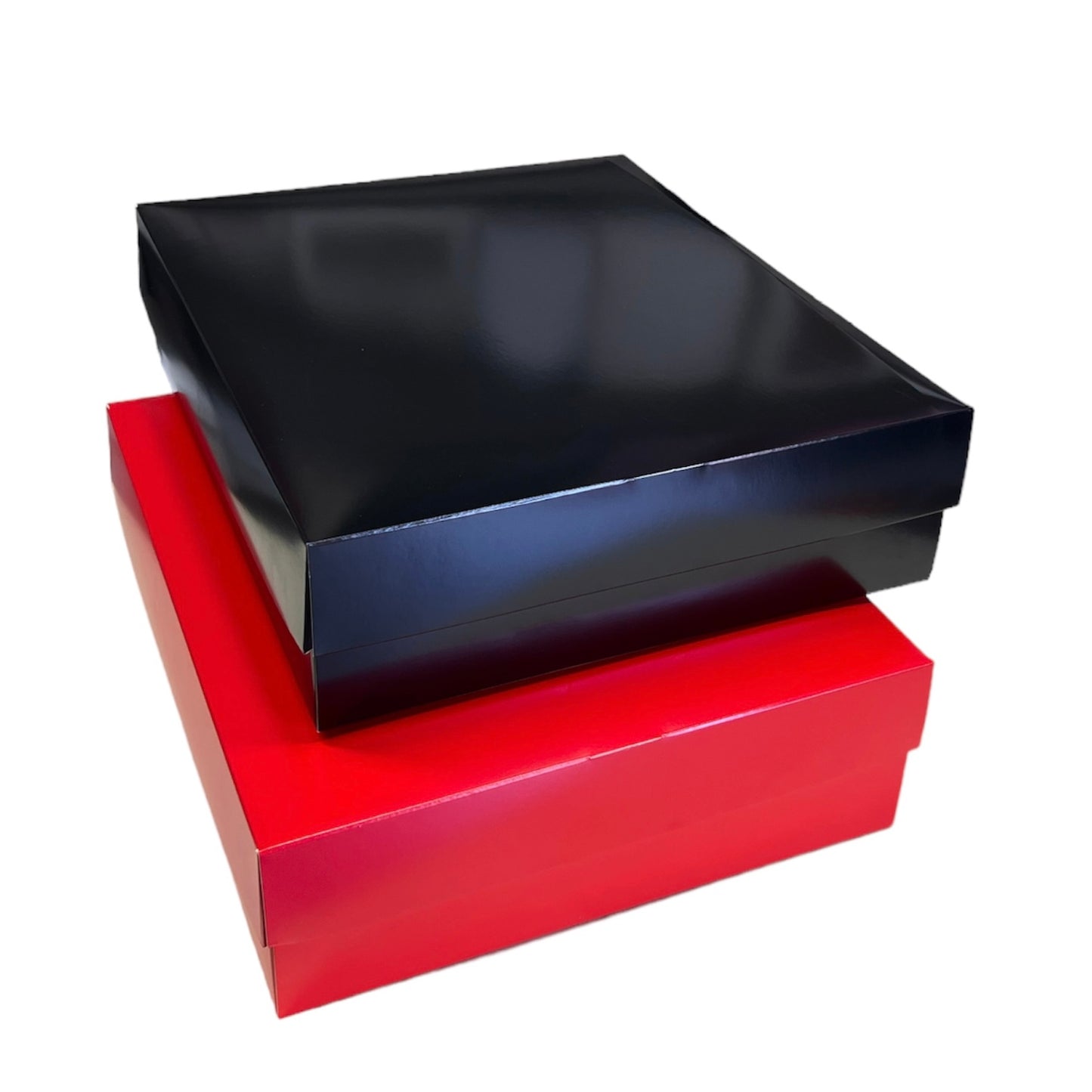 Caja Multiuso Doble Pared - 34x29x9cm (Rojo/Negro)