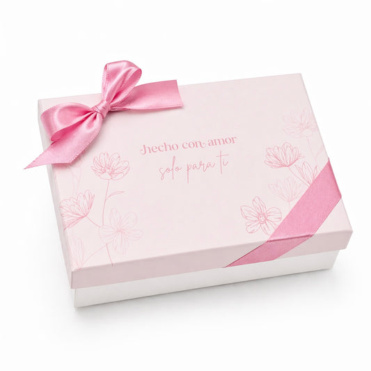 CAJA 12x8.5x3.5cm Hecho con Amor - JOYAS