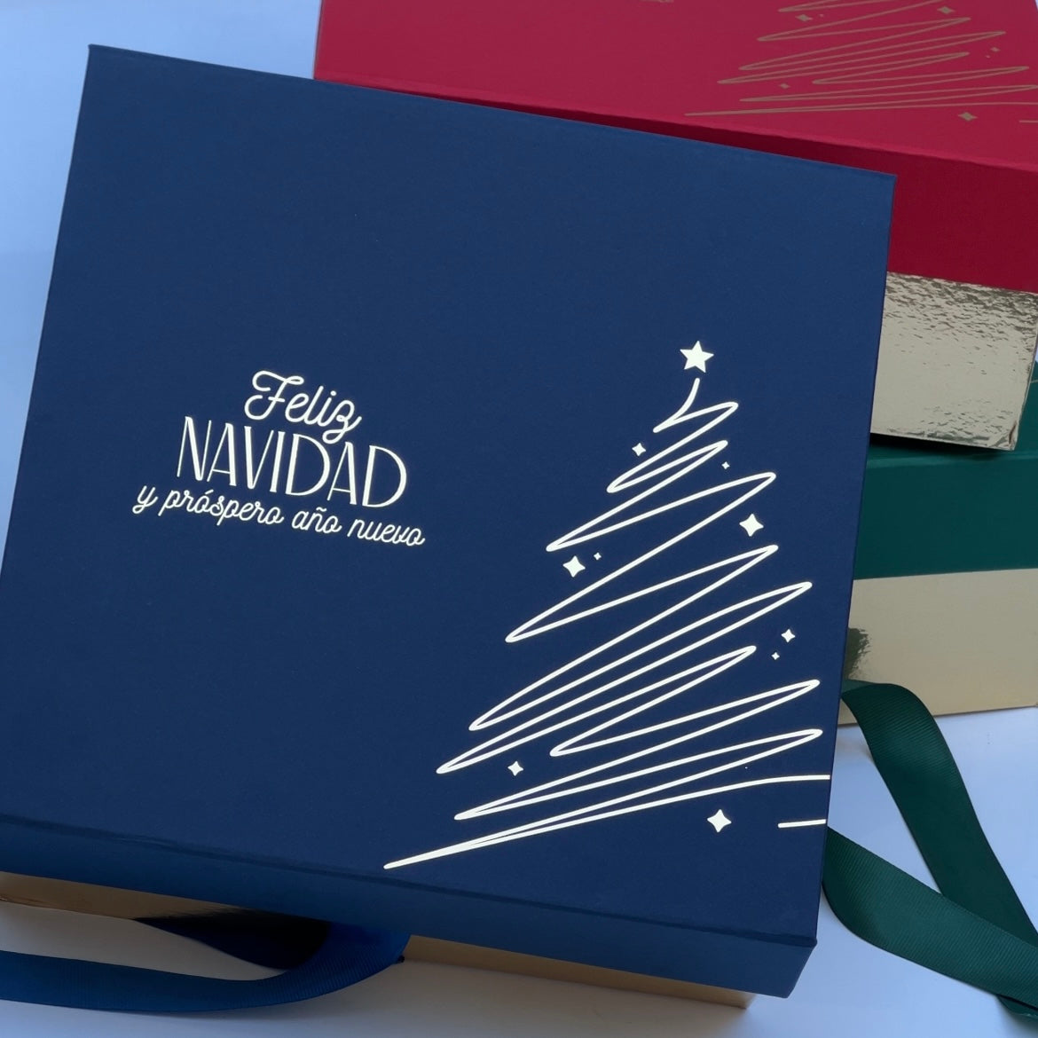 Caja Premium Navidad - 24x24x10cm