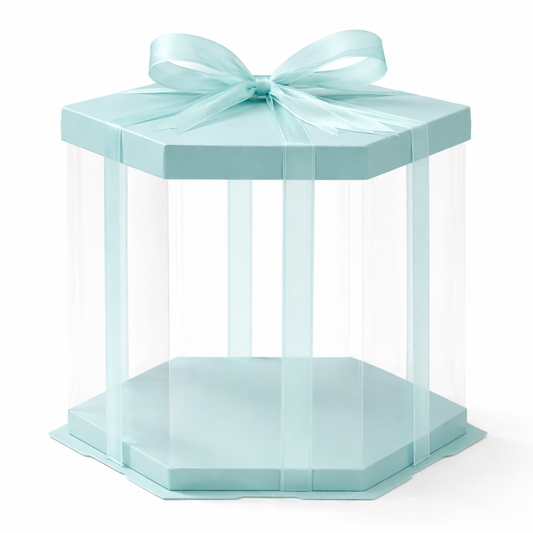 HEXAGONAL 24.5x24.5x24cm TIFFANY - COD 642404