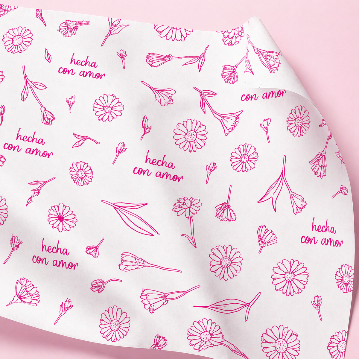 Papel Manteca Hecho con amor 27x40cm (cont. 25 hojas) - PM1.13