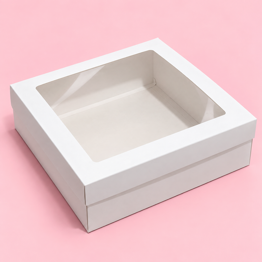 Caja 30x30x9cm Doble Pared con visor - 640666