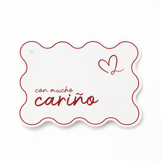 TAGS “con mucho cariño” contiene 10 unidades - TAGS.14