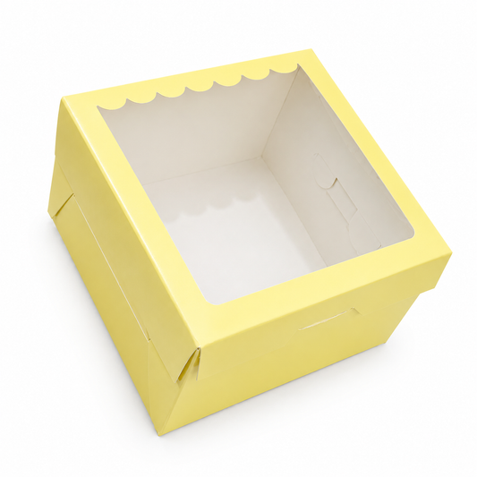 Caja 16x16x10cm Amarillo - CUP4.P8