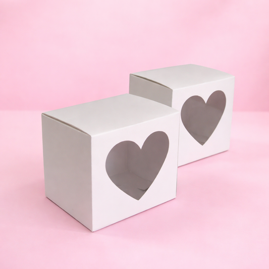 CAJA 11x8x10cm CON VISOR DE CORAZÓN - TZ2