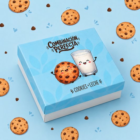 Caja Amistad ´´Combinacion Perfecta” - 15x15x5cm