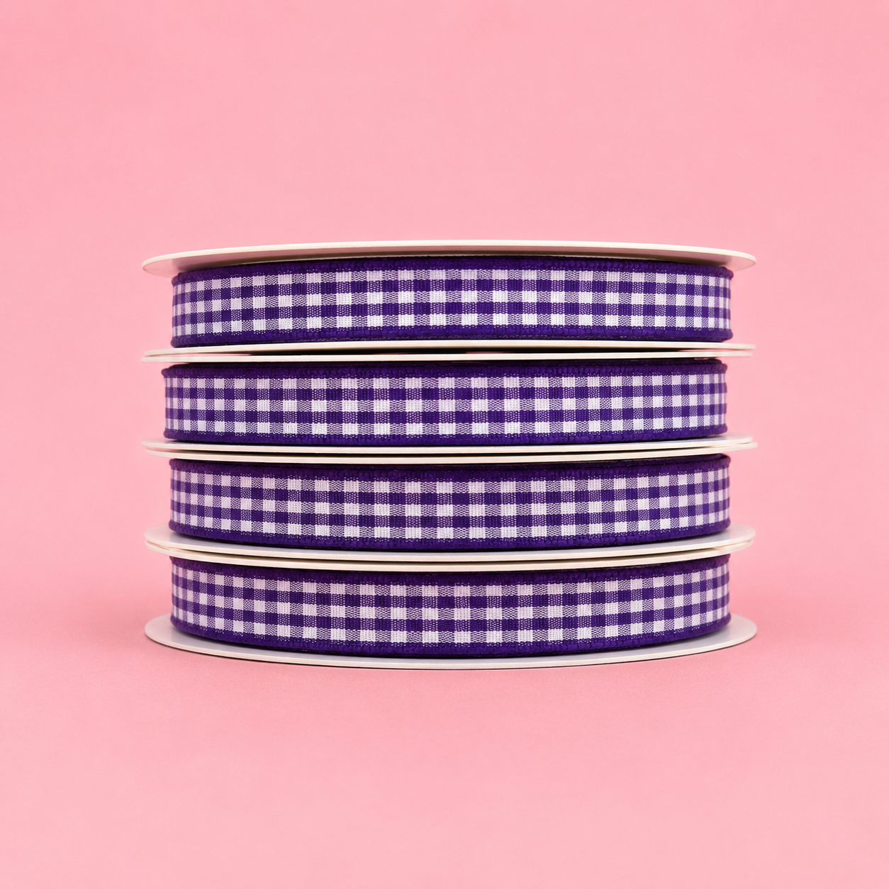 CINTA 1CM X 45 METROS CUADROS LILA