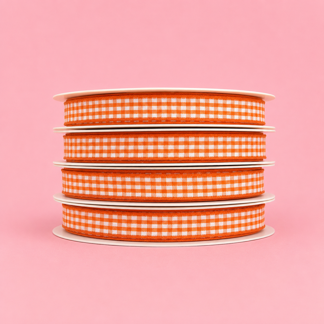 CINTA 1CM X 45 METROS CUADROS NARANJA