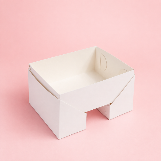 Caja 23x17x8cm Mini Kit Mesa Blanco