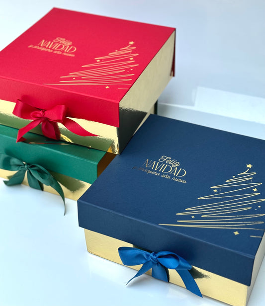 Caja Premium 24x24x10cm  Navidad - COD 640636