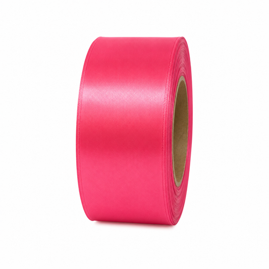 CINTA RASO 4CMX20METROS ROSA FUERTE - 643382