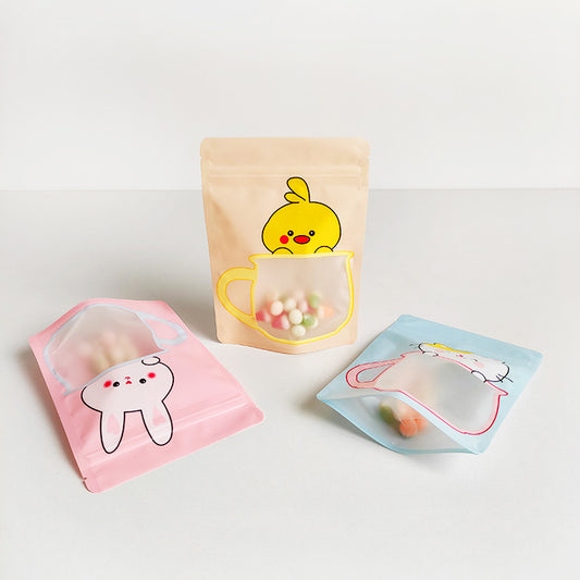 BOLSA DOYPACK POLLITO 13X18+6CM (CONT. 10 UND.) - DP.K4