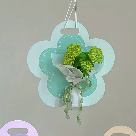 CAJA FORMA DE FLOR TIFFANY 32.5X31CM - CN2.10