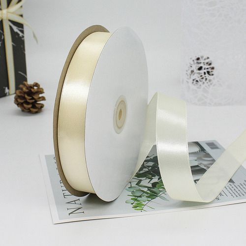 CINTA RASO 1.5CM X 20 METROS - Champange claro cod- 8003