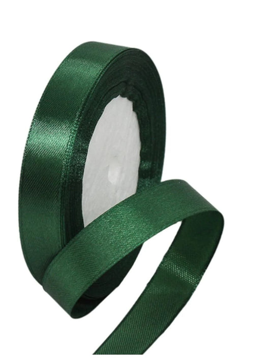 CINTA RASO 1.5CM X 20 METROS Verde GR56