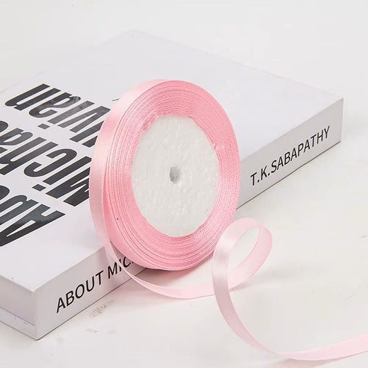 Cinta raso 1CM x 20 metros - Rosa P04