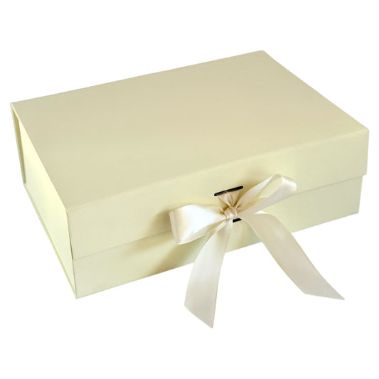 Caja Premium 28x20x9cm Beige Despegable - COD 640240