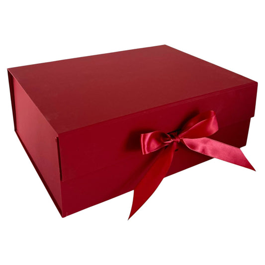 Caja Premium 33x25x12cm Bordo Despegable - COD 639346