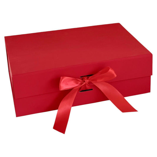 Caja Premium 33x25x12cm Rojo Despegable - COD 639346