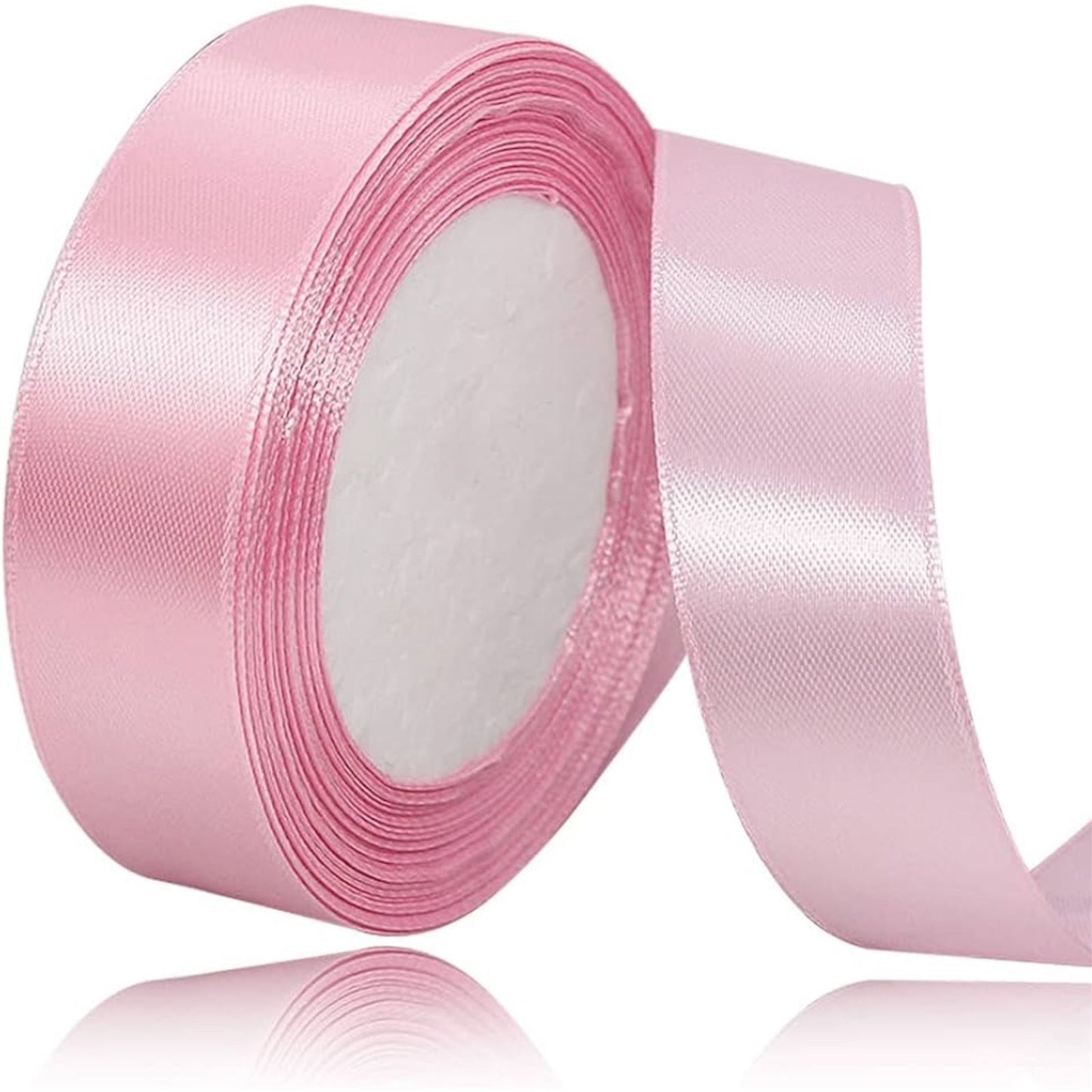 CINTA RASO 2.5CM X 20 METROS ROSA BEBE-COD-04