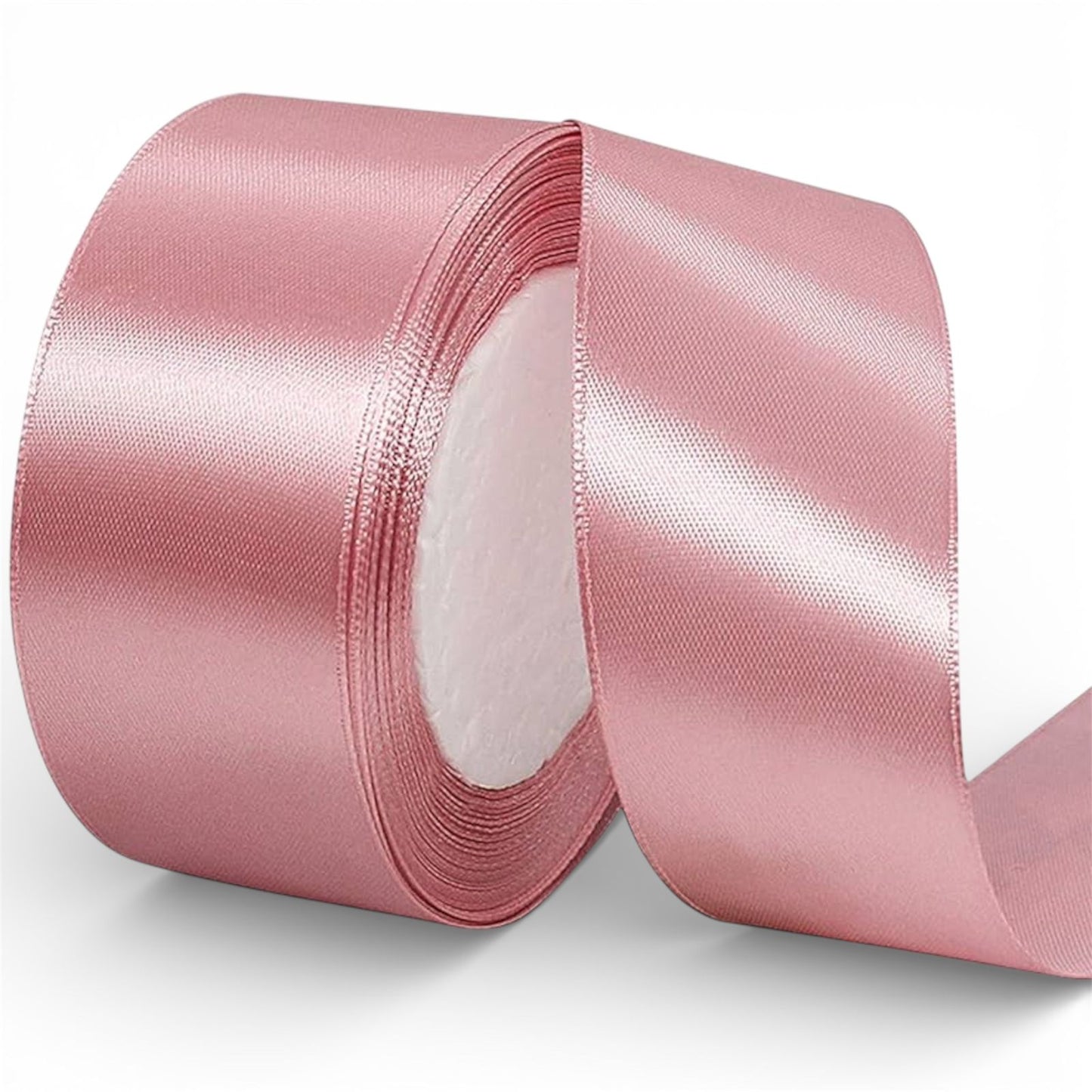 CINTA RASO 4CMX20METROS ROSA VIEJA-COD-75