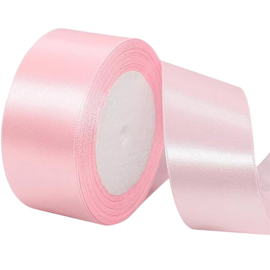CINTA RASO 4CMX20METROS ROSA BEBE-COD-8009