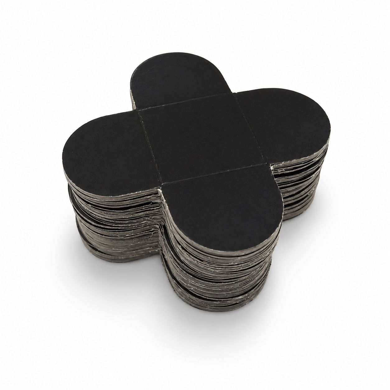 Pirotines 3x3cm (100 unidades) negro