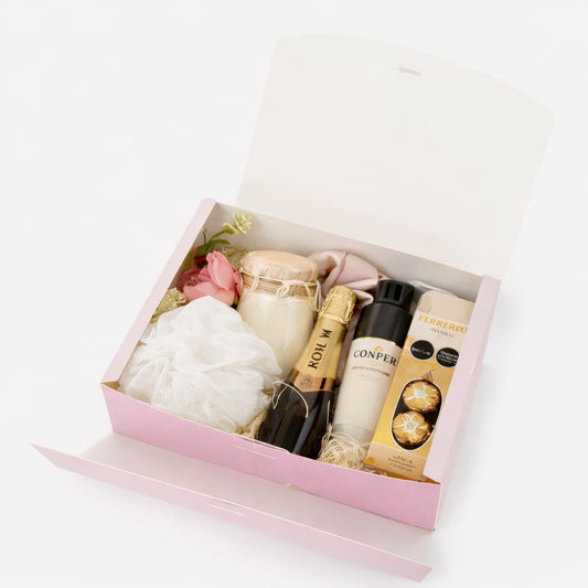 Caja Lazo Lila - 23x17x7cm - LZDM.3