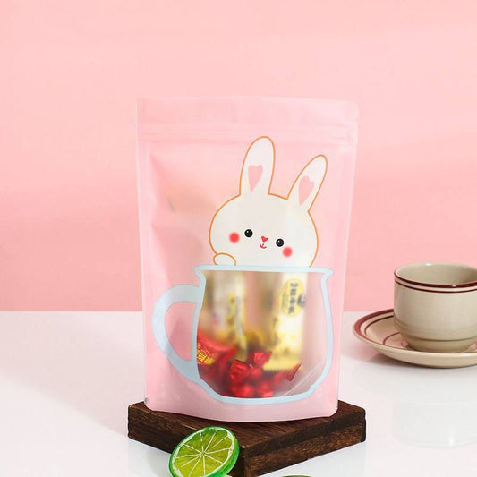 BOLSA DOYPACK CONEJO 13X18+6CM (CONT. 10 UND.) - DP.K1