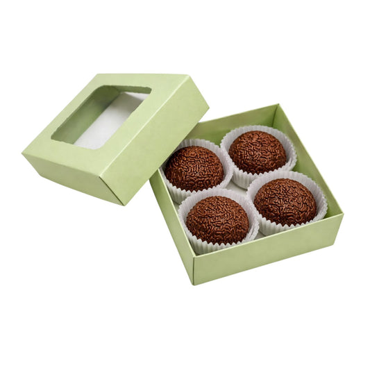 CAJA 7X7X4CM CON VISOR-BOM4V-VERDE OLIVA
