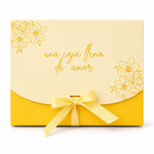 Caja Lazo Amarillo 23x17x7cm - 641882