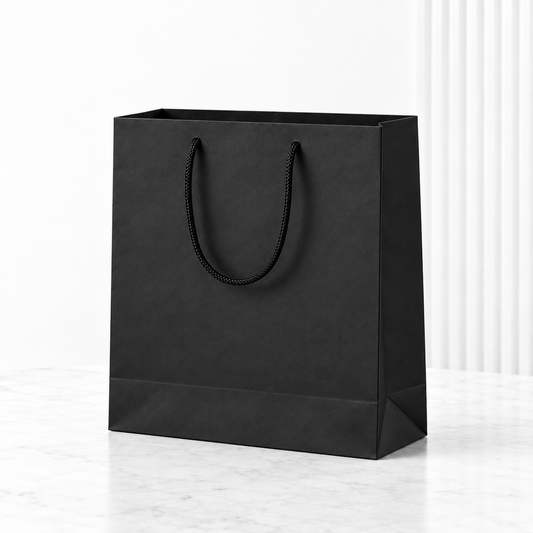 Bolsa de Lujo Negro 26x12x32cm