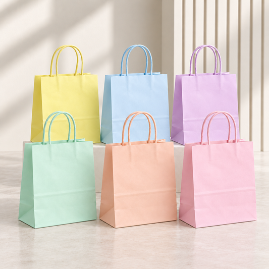 Bolsa Papel Pasteles - 21x11x27cm