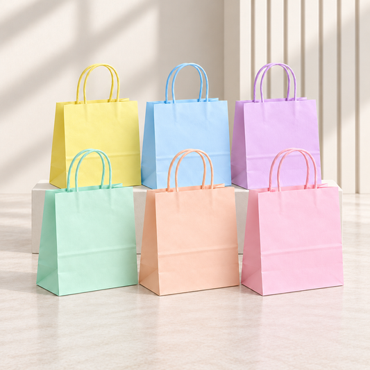 Bolsa Papel Pasteles - 15x8x21cm